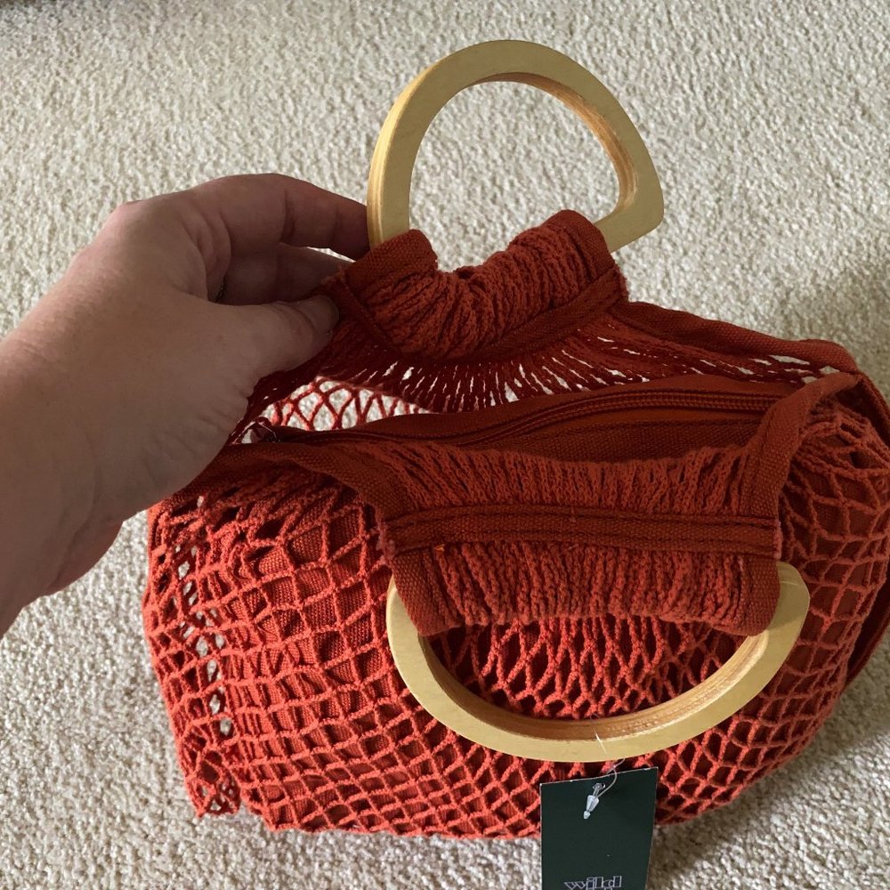🌟 LAST CALL!!! 🌟 NWT! Wild Fable Peachy Net Mini - Picture 3 of 6